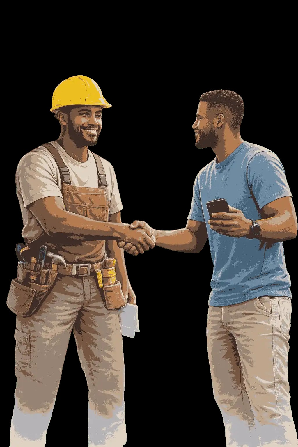 Verified professionals working on a project
